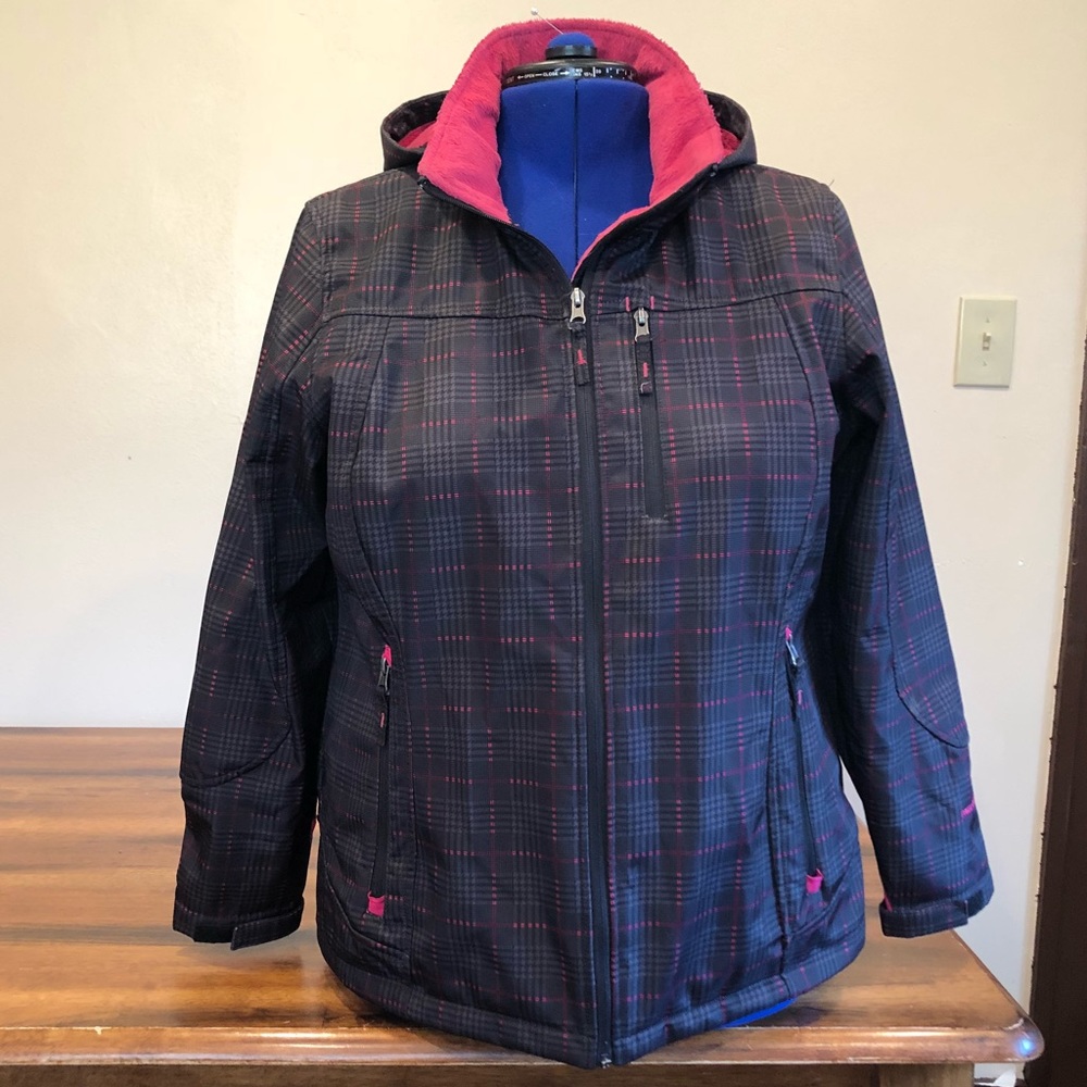 Winter jacket with fleece lining